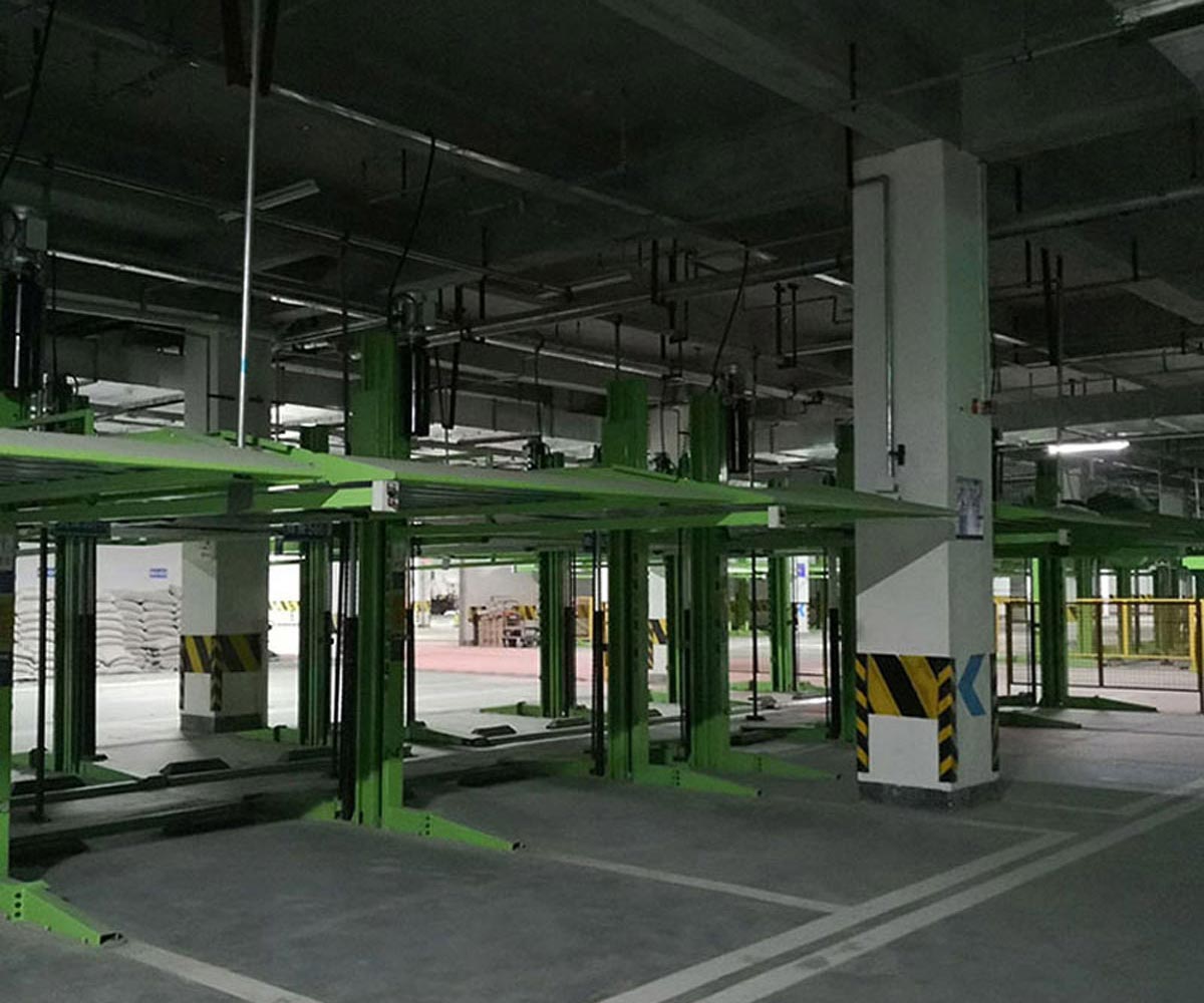 井研縣四柱簡易式機械停車安裝