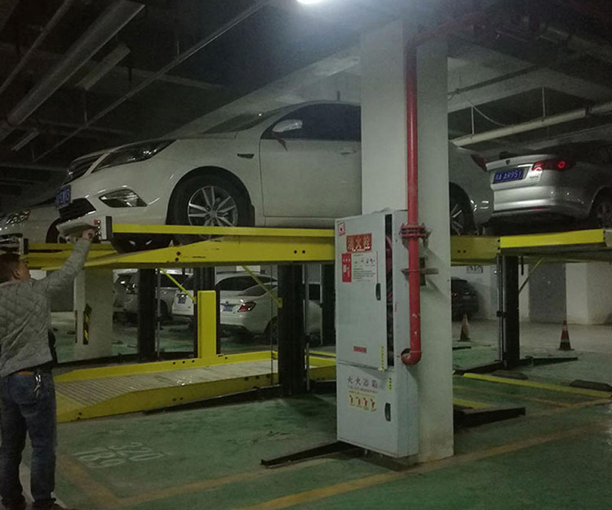 升降橫移式機械停車庫租賃