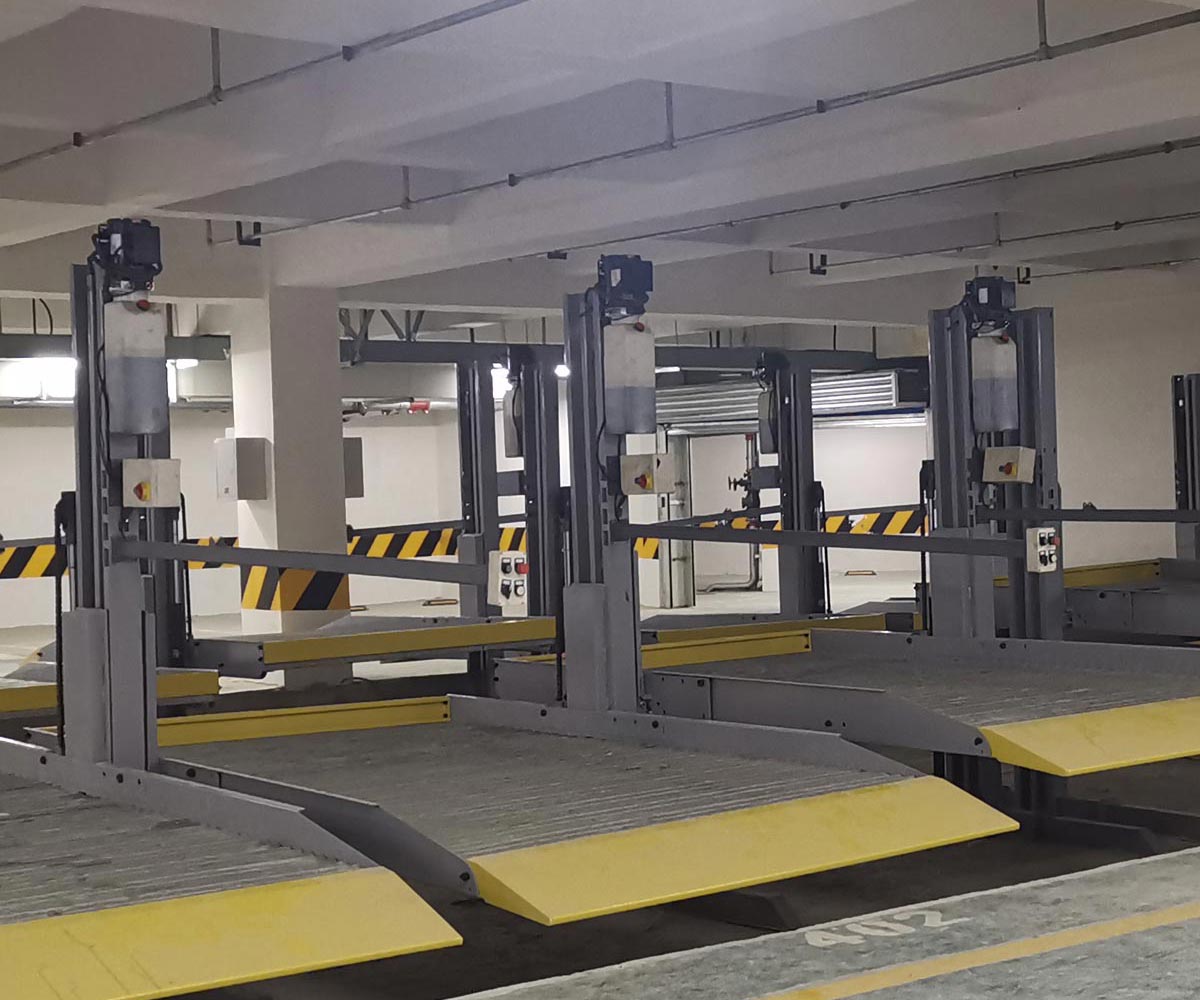 雙柱升降式立體車庫短租