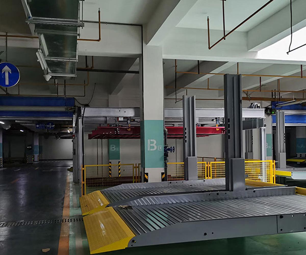 豐都縣兩層升降橫移式機械車庫長租