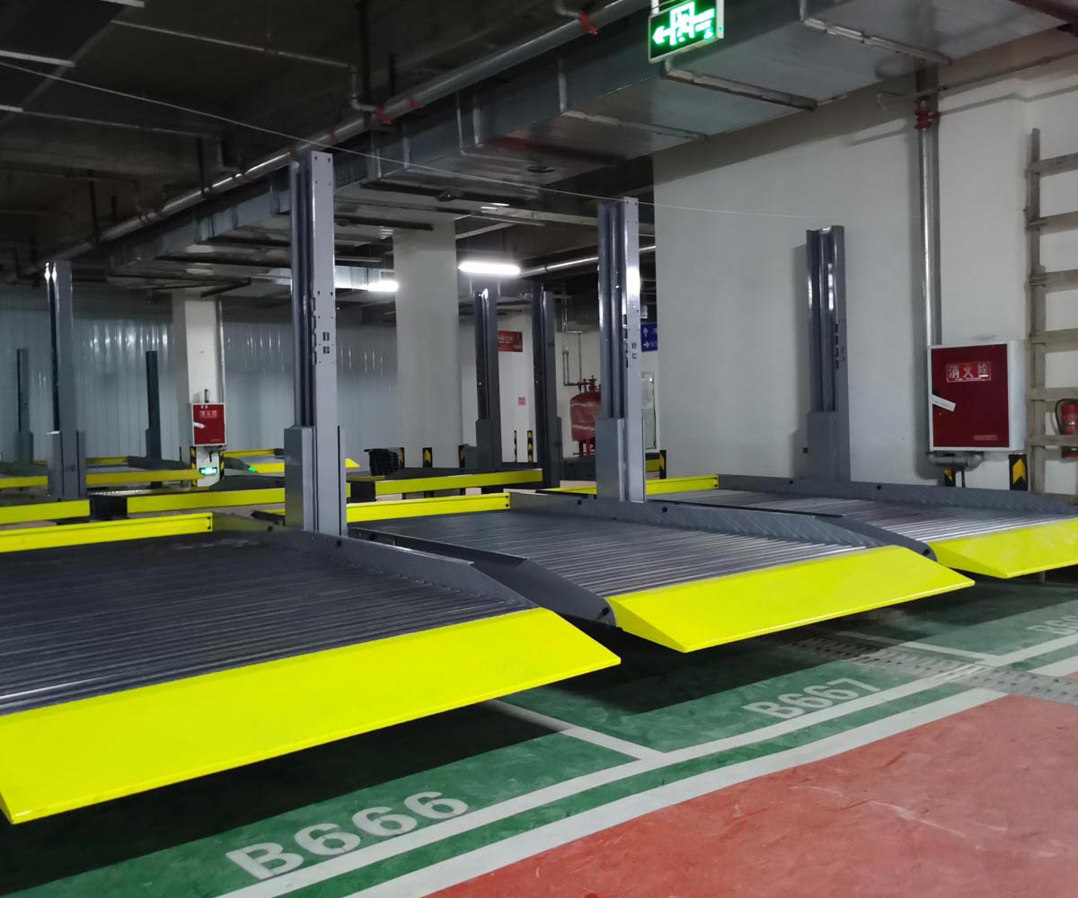 2層簡易升降類停車立體車庫過驗收.jpg