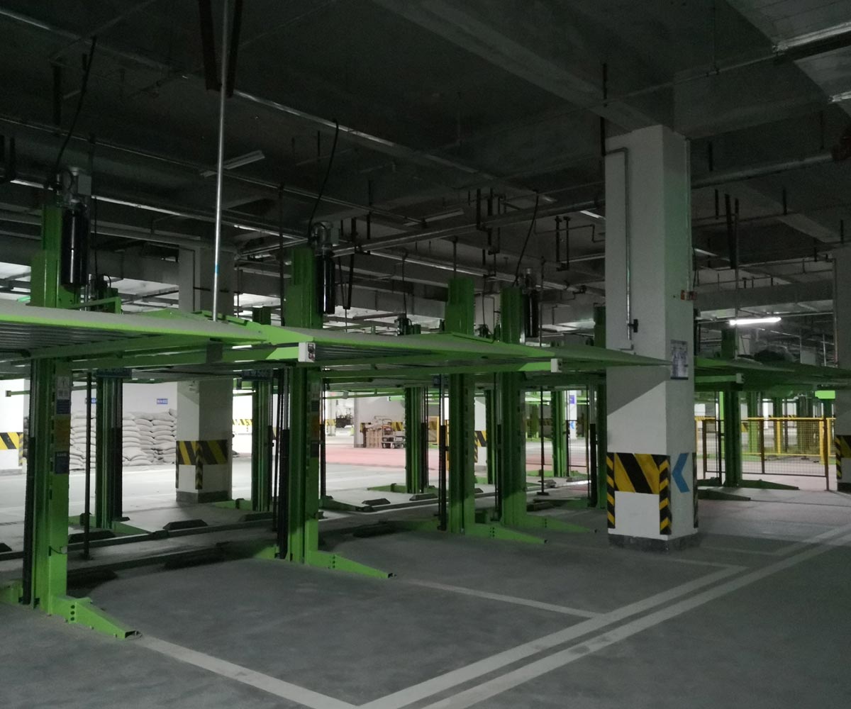 兩柱機械式停車庫