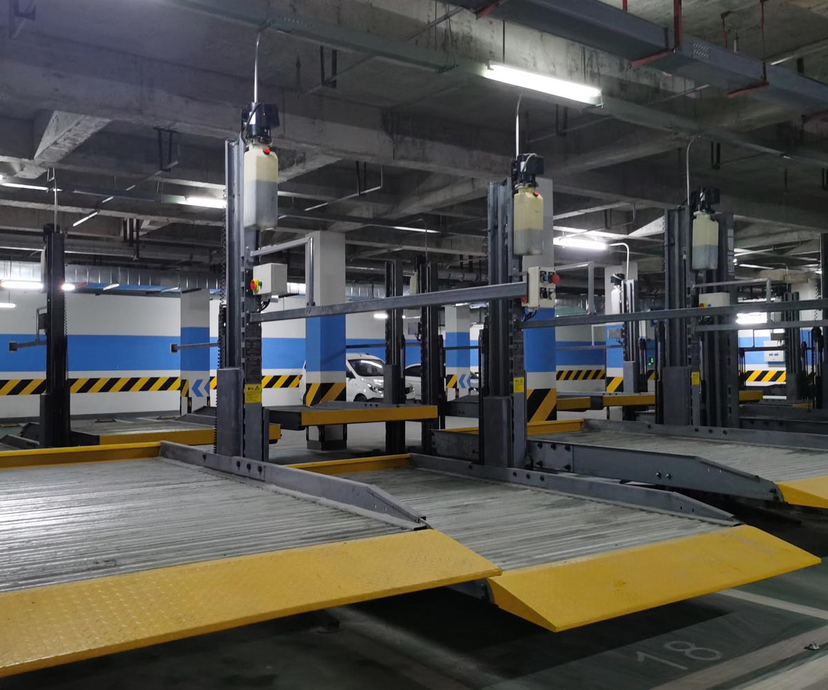 俯仰式立體停車場
