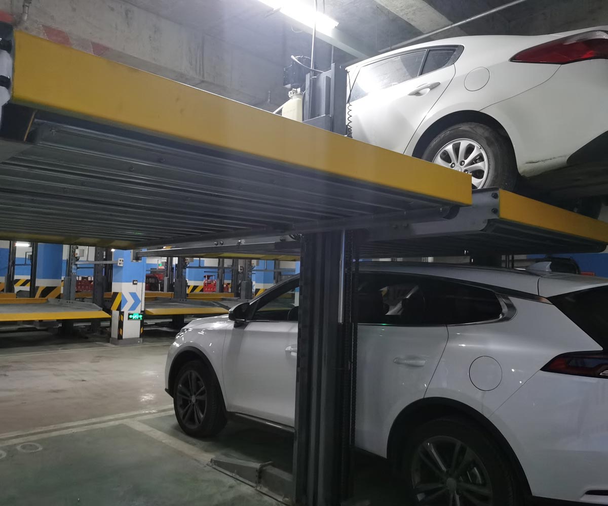 雙柱簡易式機械立體停車設備