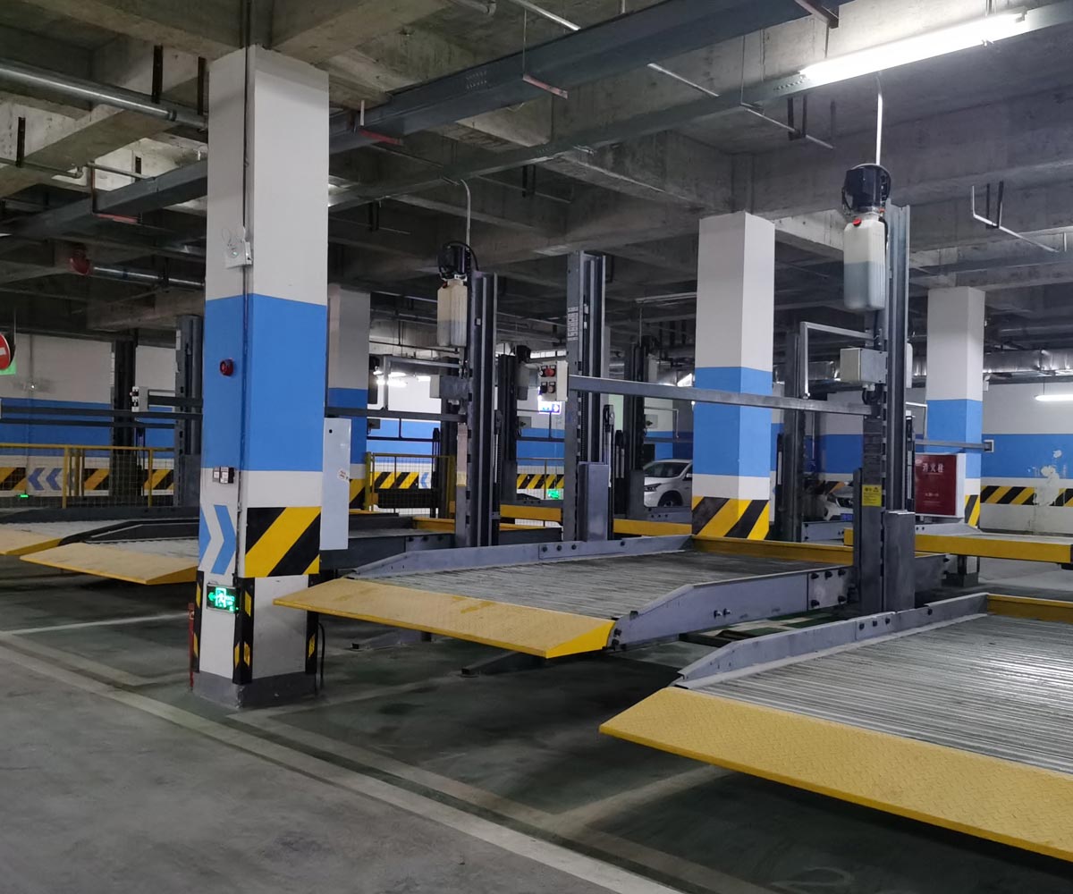 兩柱升降式機械式立體車庫