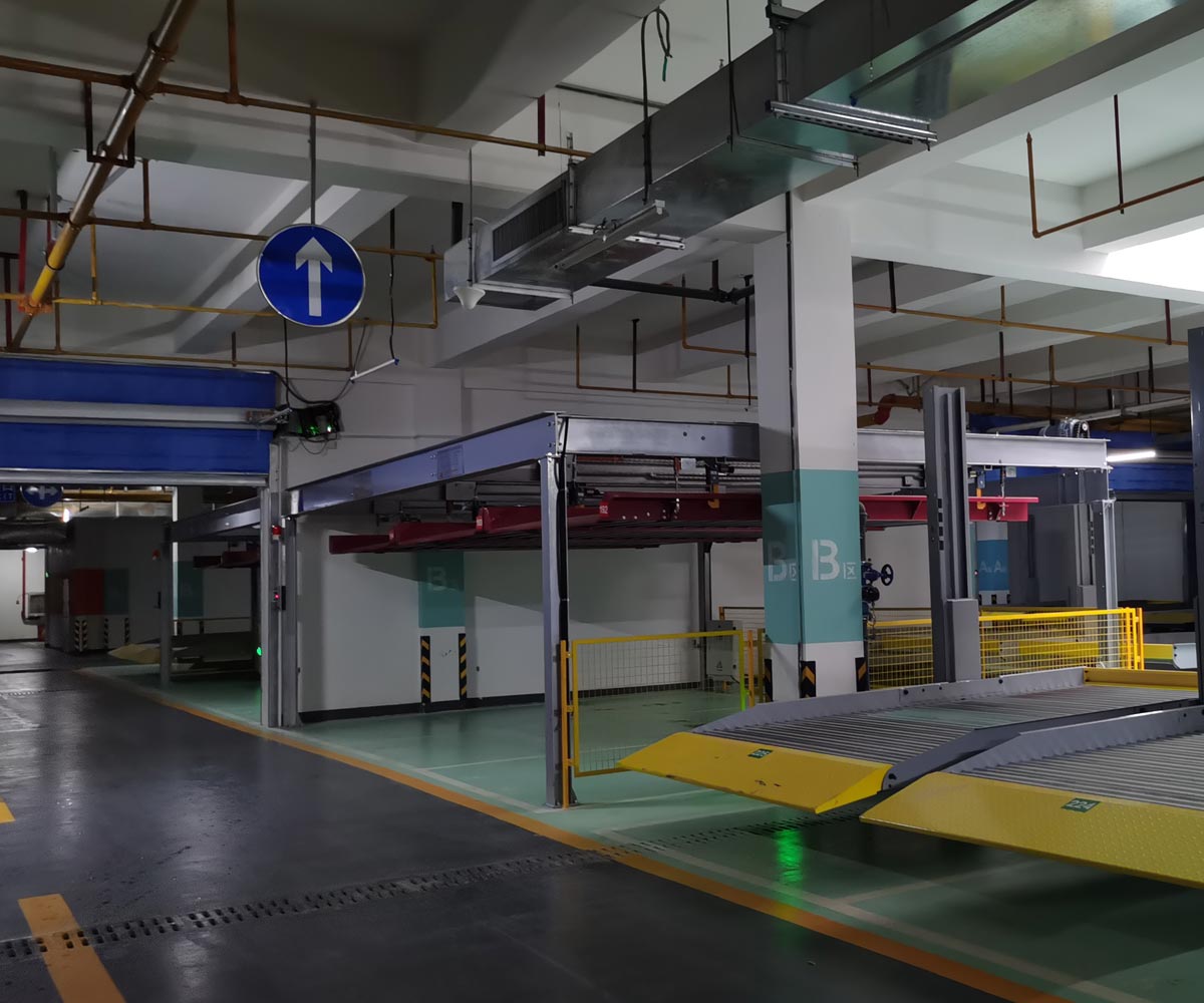 地下室簡易式機械式停車庫 地下室簡易式機械式停車庫
