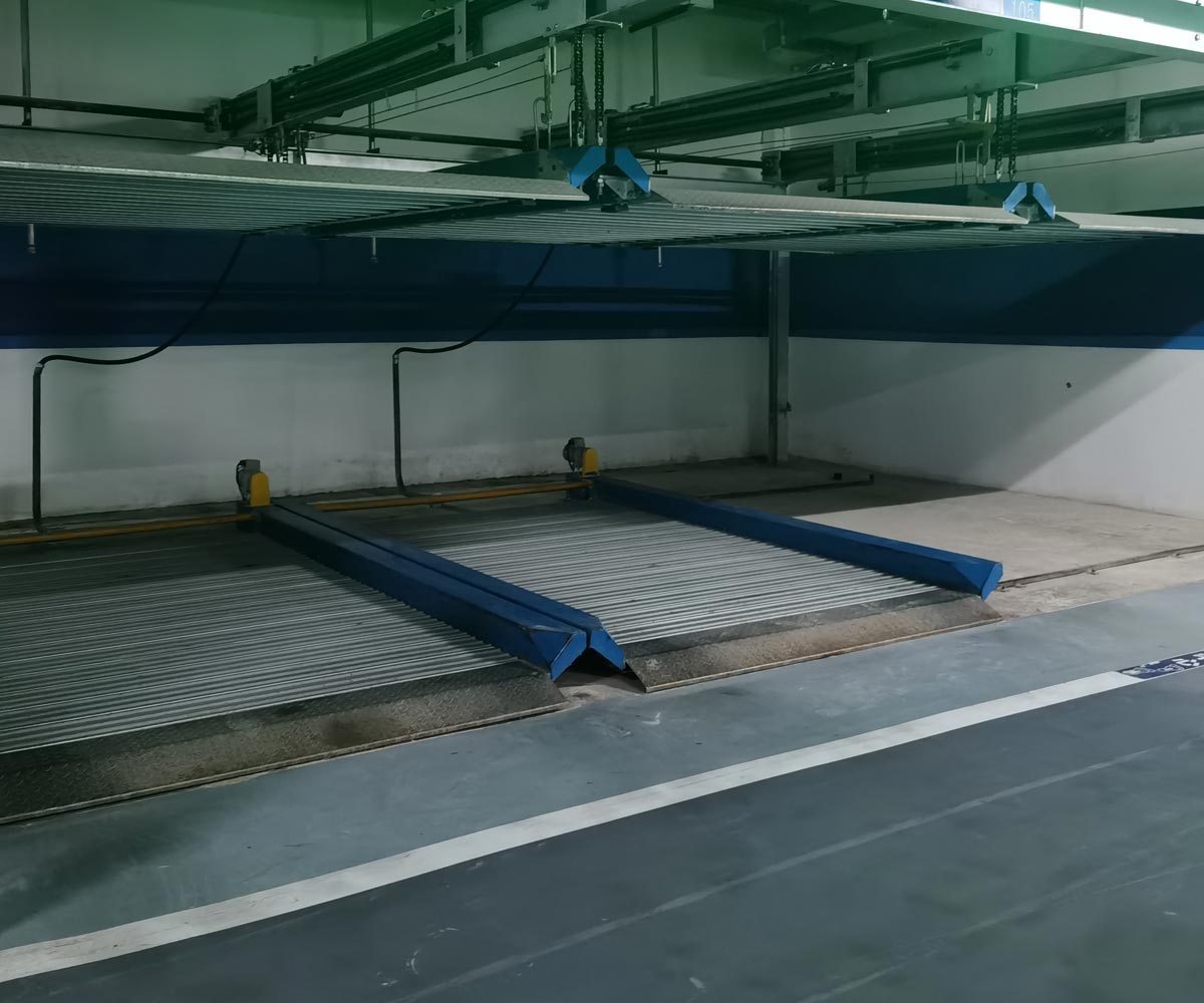負一正一地坑PSH2-D1二層升降橫移機械式立體停車庫 負一正一地坑PSH2-D1二層升降橫移機械式立體停車庫