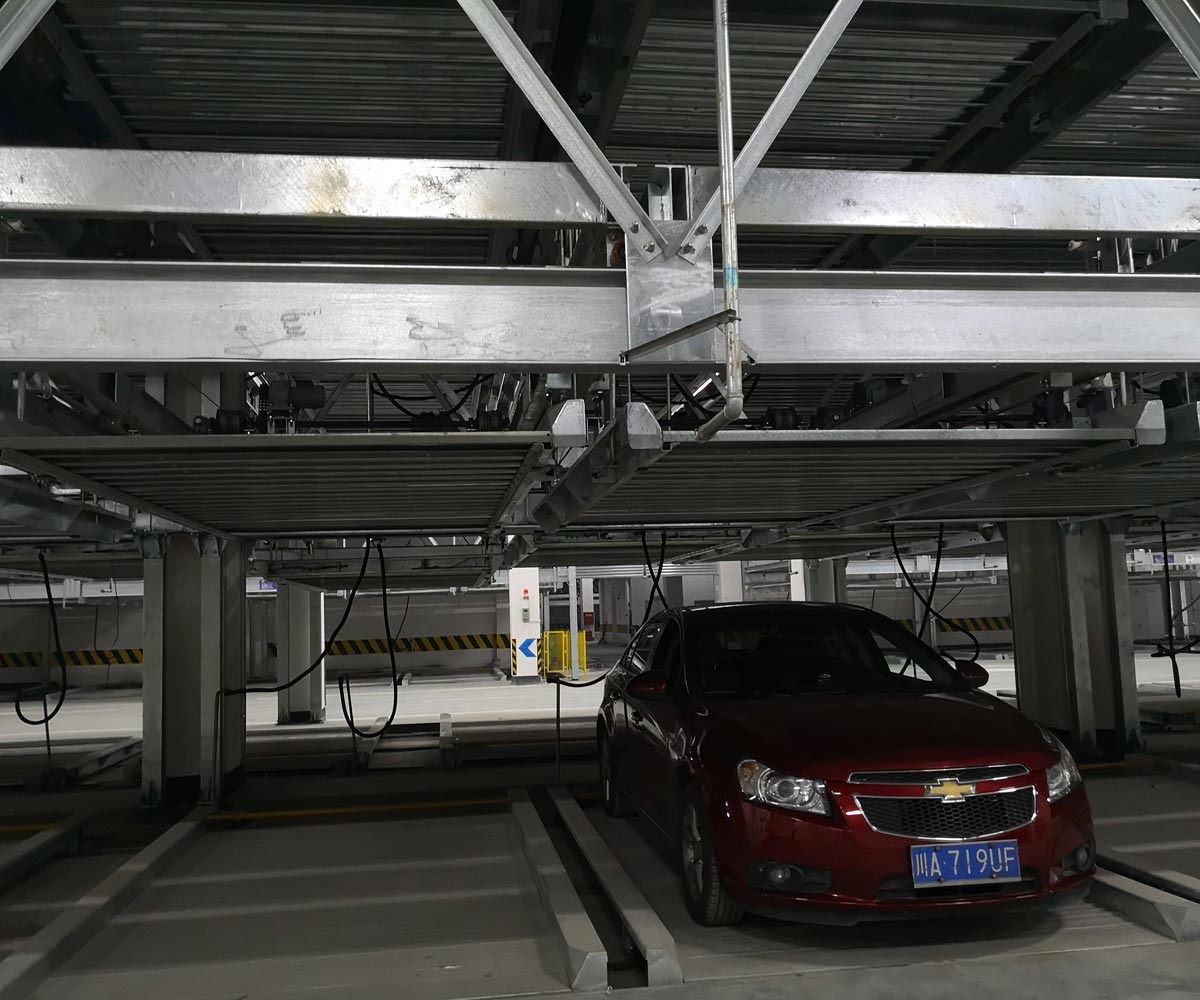 負二正三地坑式PSH5-D2五層升降橫移機械式立體停車庫 負二正三地坑式PSH5-D2五層升降橫移機械式立體停車庫
