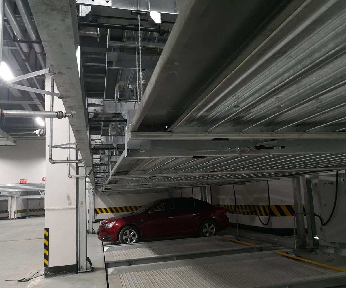 二層升降橫移式立體停車場 二層升降橫移式立體停車場