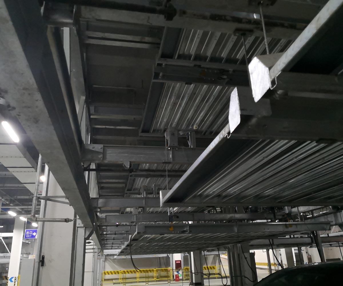 三層升降橫移機械立體車庫 三層升降橫移機械立體車庫