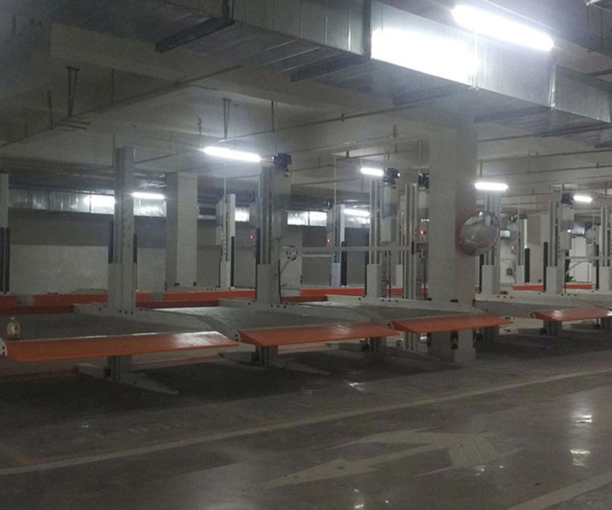 瀘州市商業(yè)中心停車場解決方案
